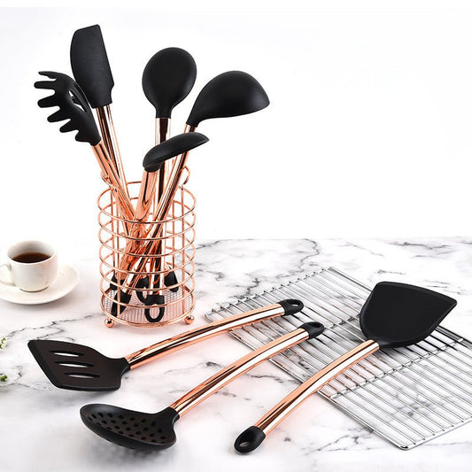 12 piece rose gold utensil set - Organisation Station AU