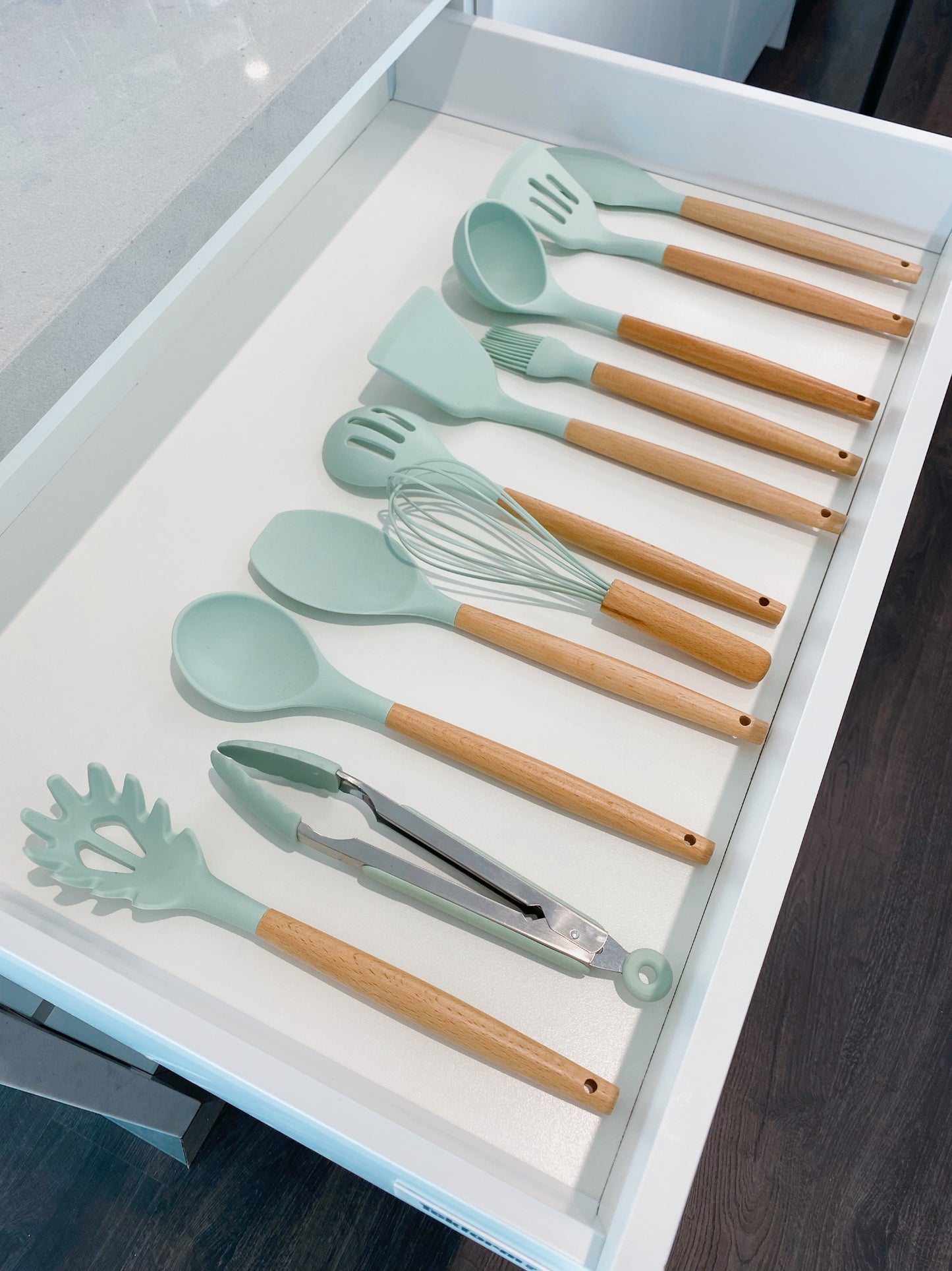 Mint Kitchen Utensil Set