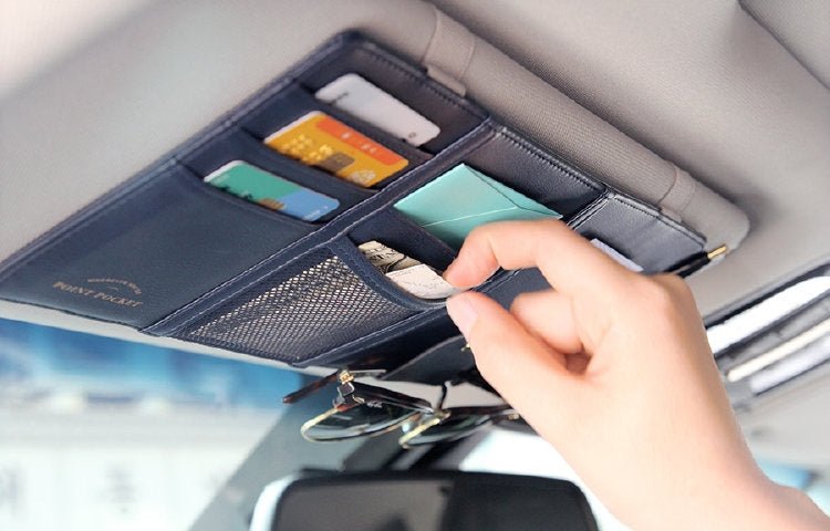 Car Sun Visor Organiser - Organisation Station AU