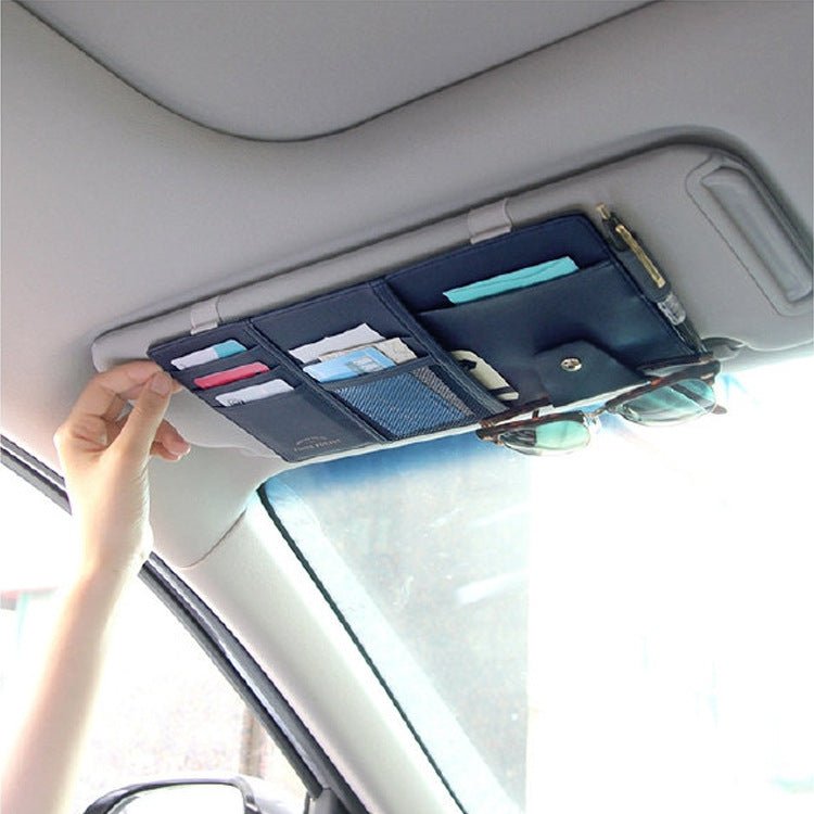 Car Sun Visor Organiser - Organisation Station AU