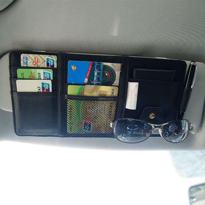 Car Sun Visor Organiser - Organisation Station AU