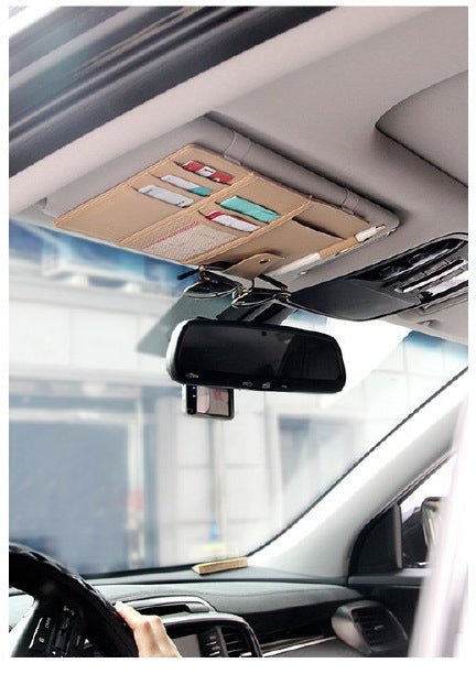 Car Sun Visor Organiser - Organisation Station AU