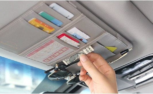 Car Sun Visor Organiser - Organisation Station AU