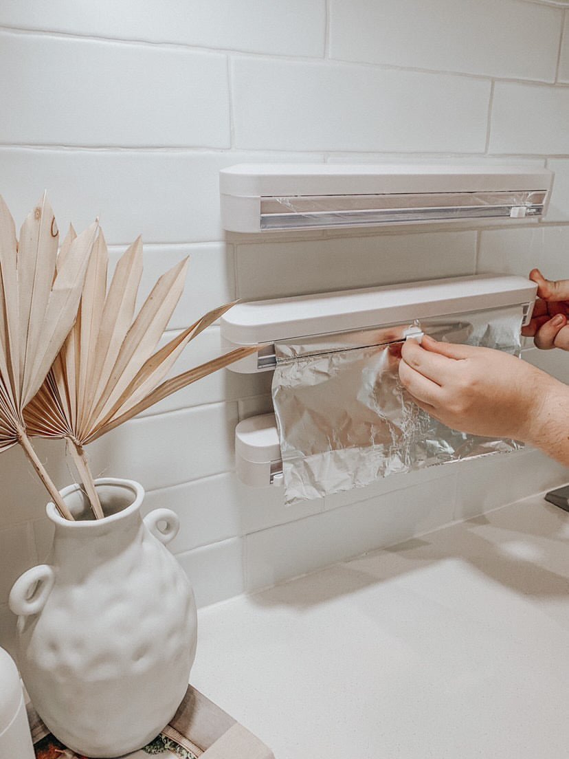 Cling Wrap Dispenser Medium with Suction Cups - Organisation Station AU