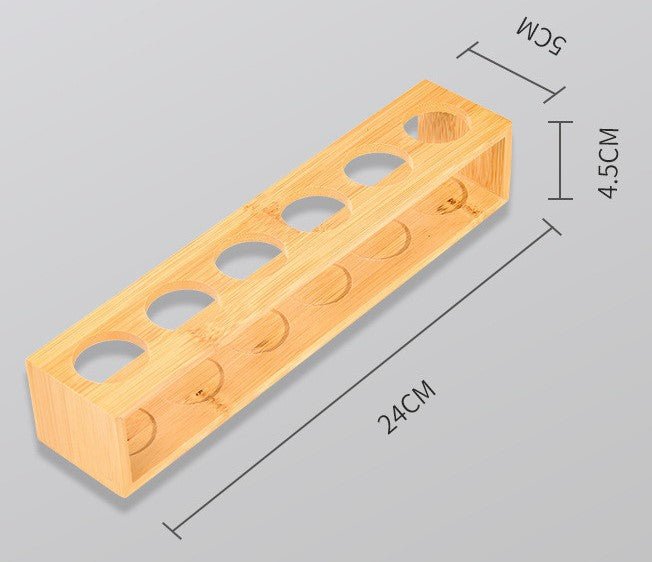 Essential Oil Bamboo Display Stand - Organisation Station AU