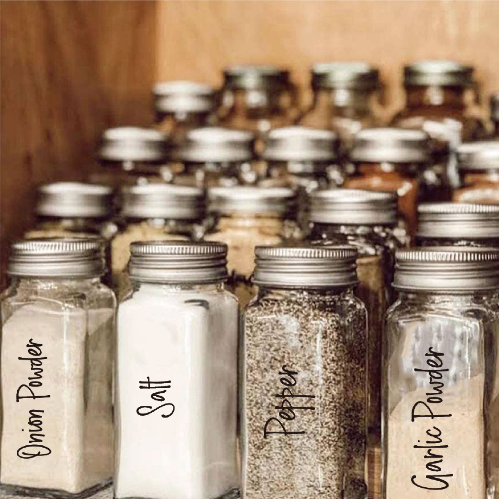 Free Printable Spice Jar Labels - Alice and Lois