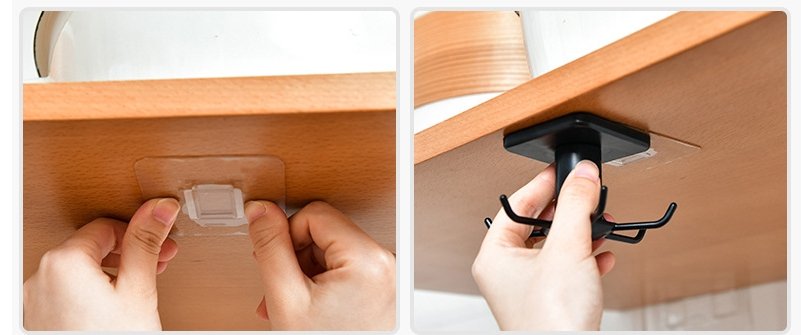 Kitchen Storage Rotating Hook - Organisation Station AU