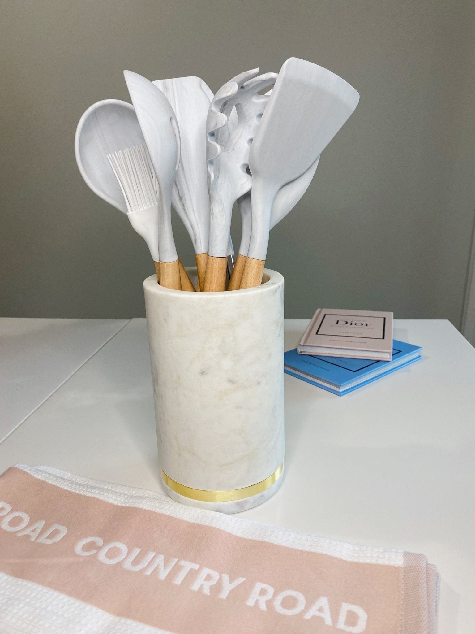 Luxe Marble Utensils 12pc Value Set - Organisation Station AU