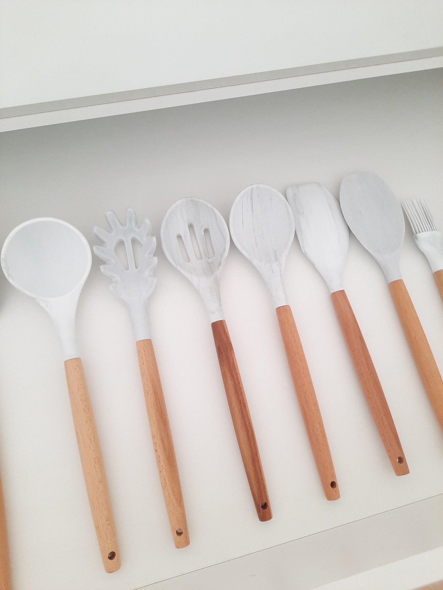 Luxe Marble Utensils 12pc Value Set - Organisation Station AU