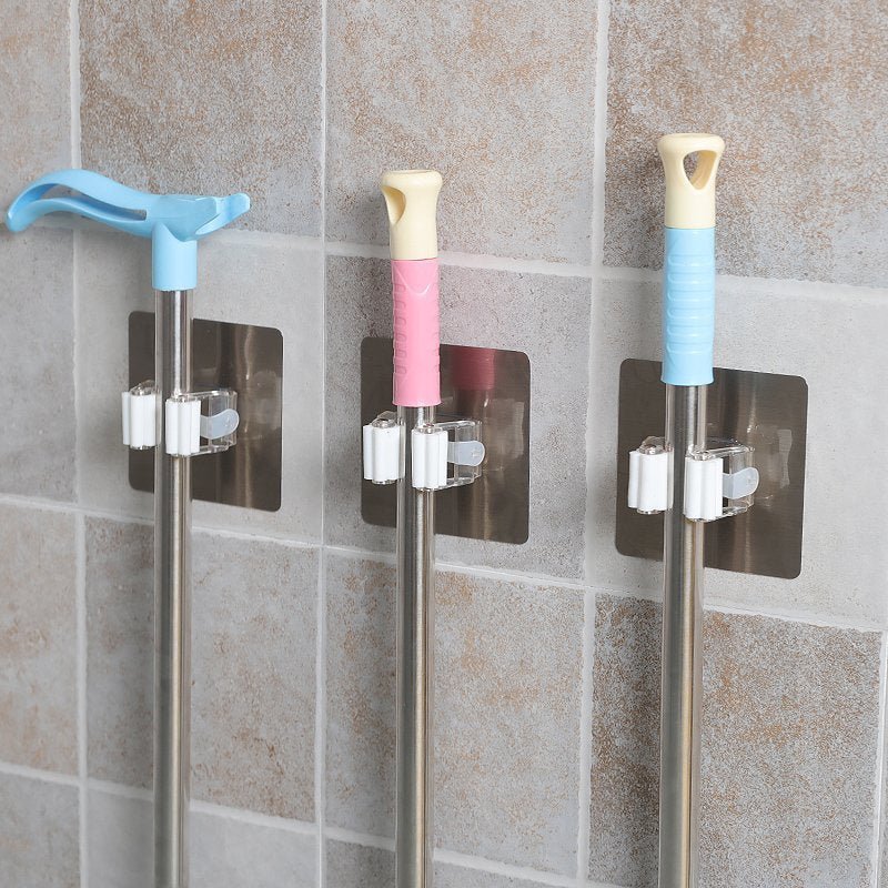 Mop & Broom Storage Bracket - Organisation Station AU