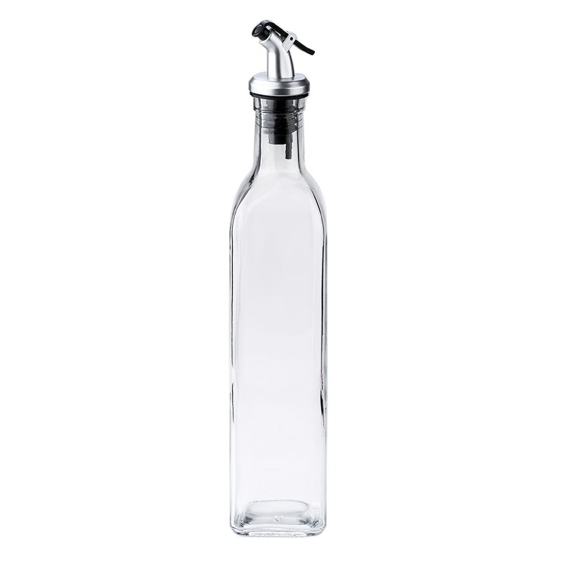 Oil & Vinegar Glass Bottle with Pourer - Organisation Station AU
