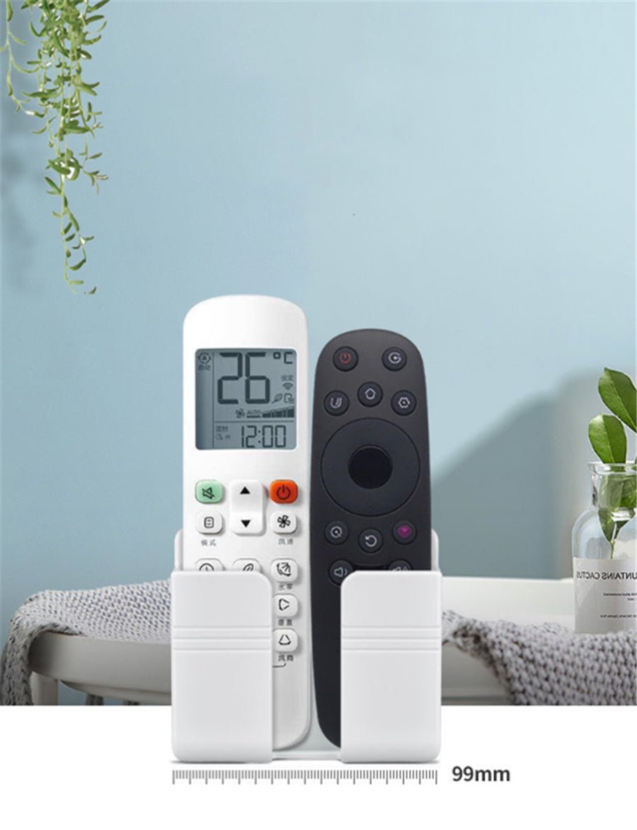 Phone/Remote Control Holder, Wall Mounted & Hole Free - Organisation Station AU