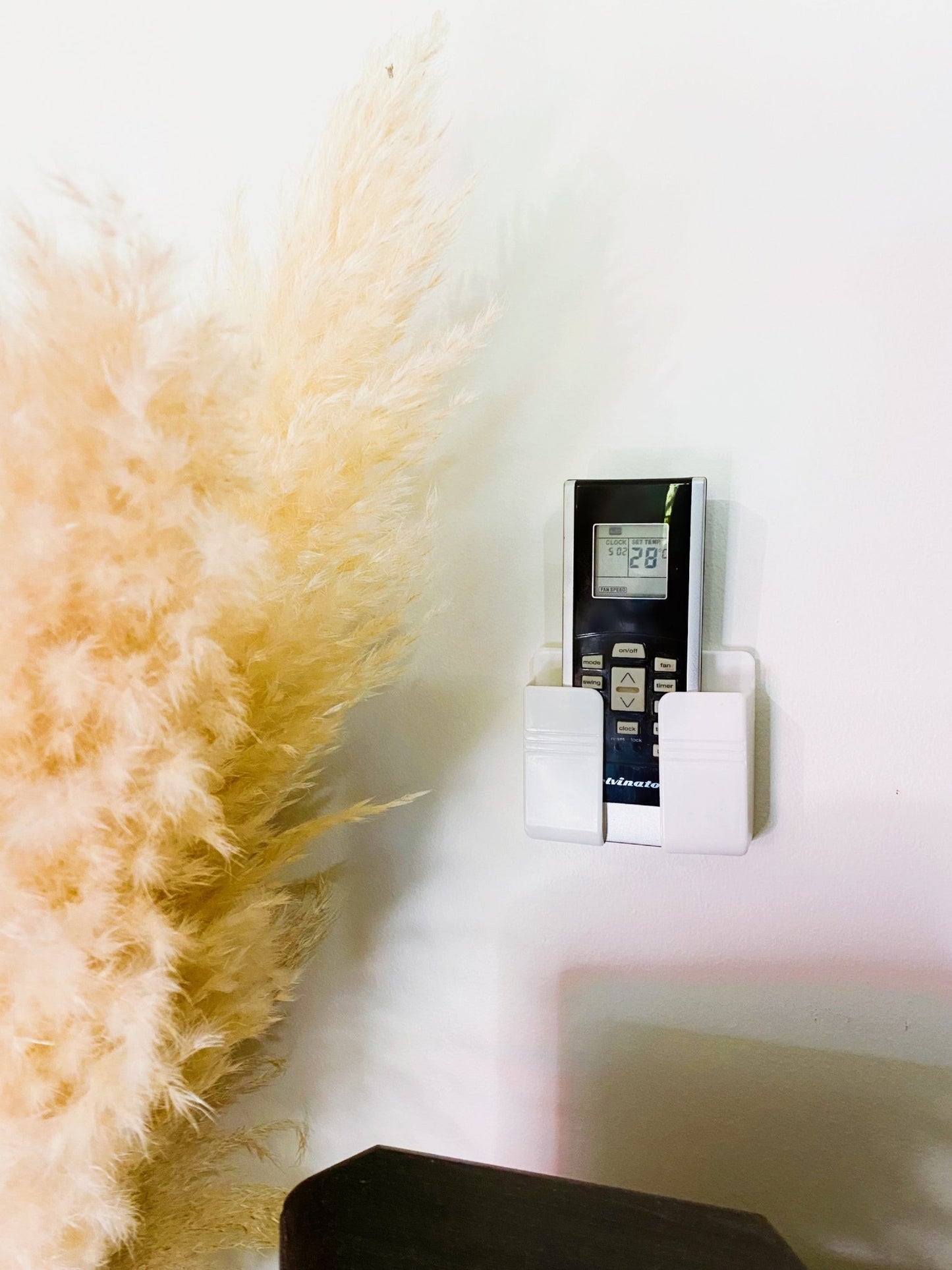Phone/Remote Control Holder, Wall Mounted & Hole Free - Organisation Station AU