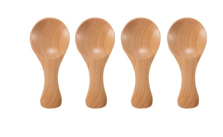 Small Wooden Spoons - Set of 4 - Organisation Station AU