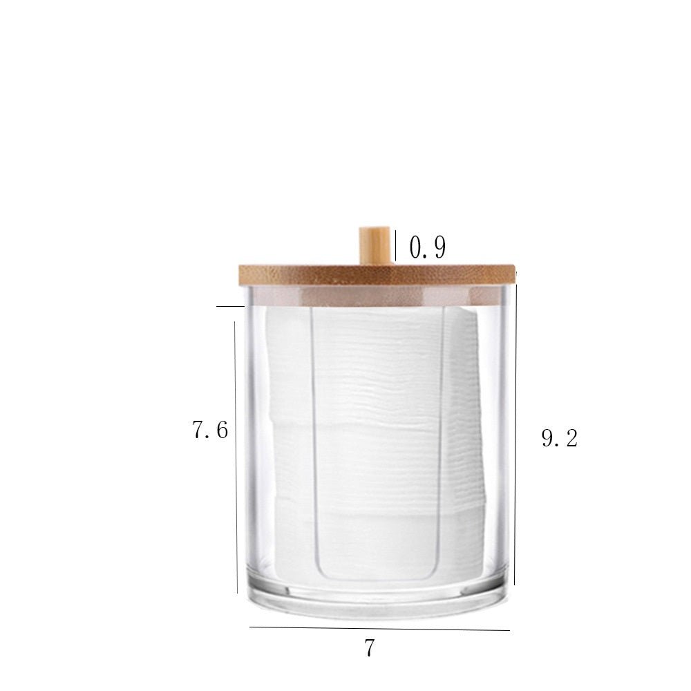 Stackable Storage Jars with Bamboo lid - Organisation Station AU