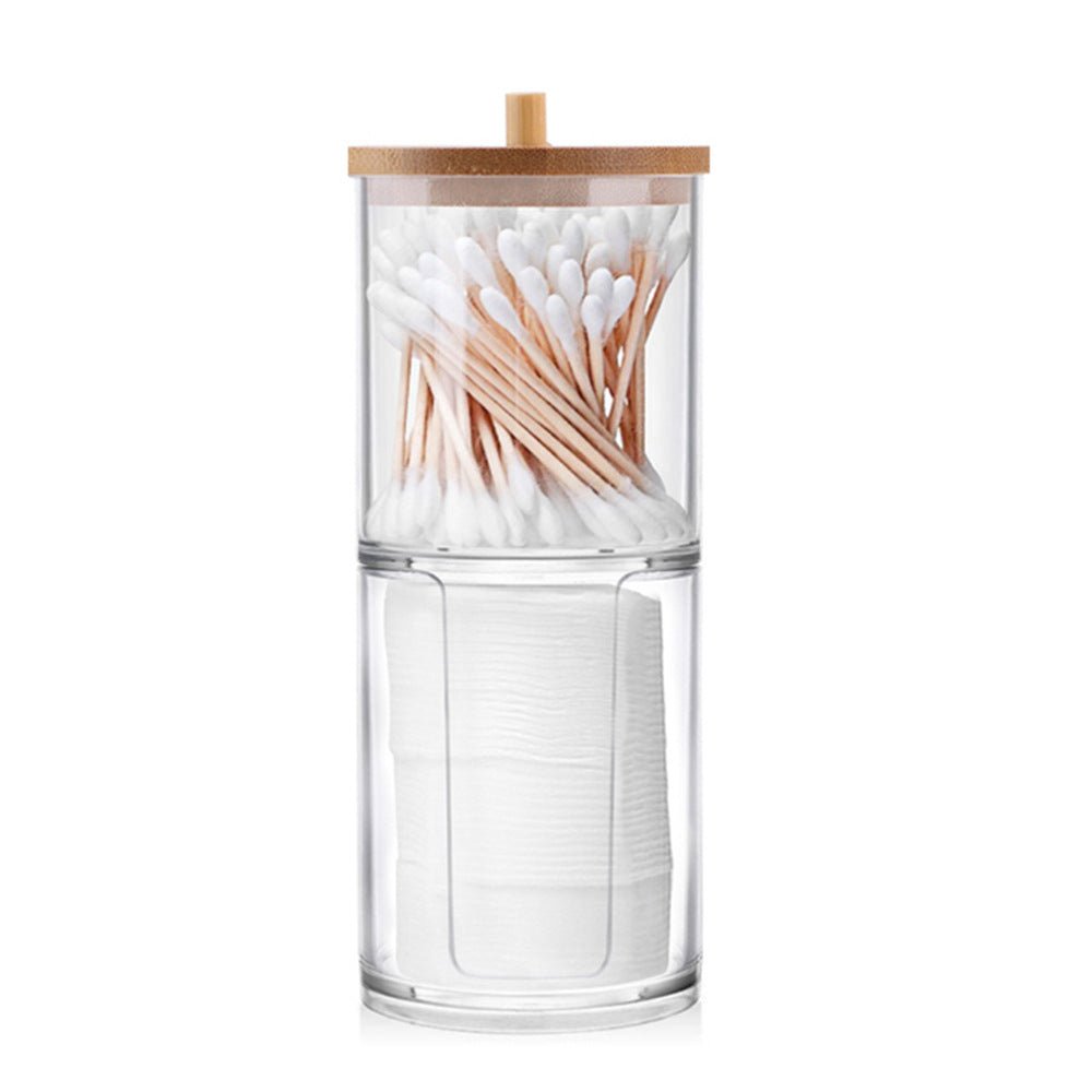 Stackable Storage Jars with Bamboo lid - Organisation Station AU