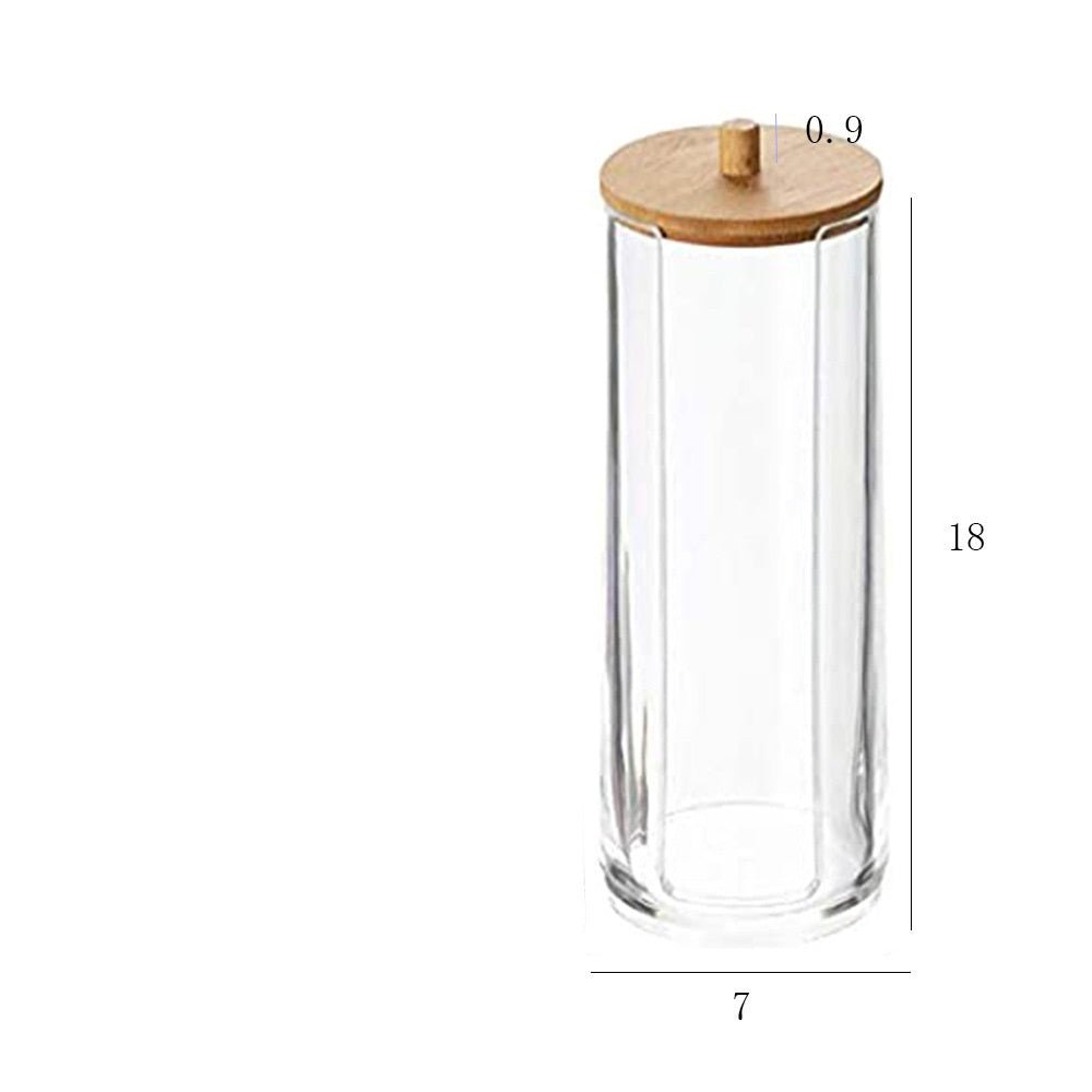 Stackable Storage Jars with Bamboo lid - Organisation Station AU
