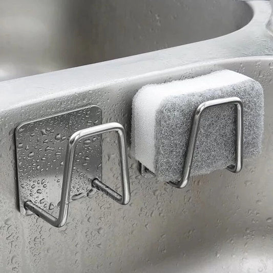 Stainless Steel Water Resistant Hook 2 Pack - Organisation Station AU