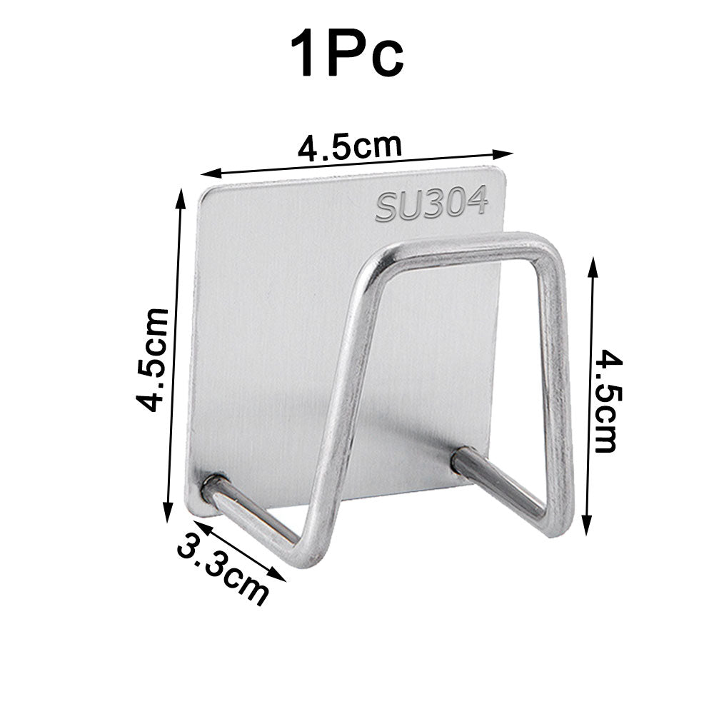 Stainless Steel Water Resistant Hook 2 Pack - Organisation Station AU