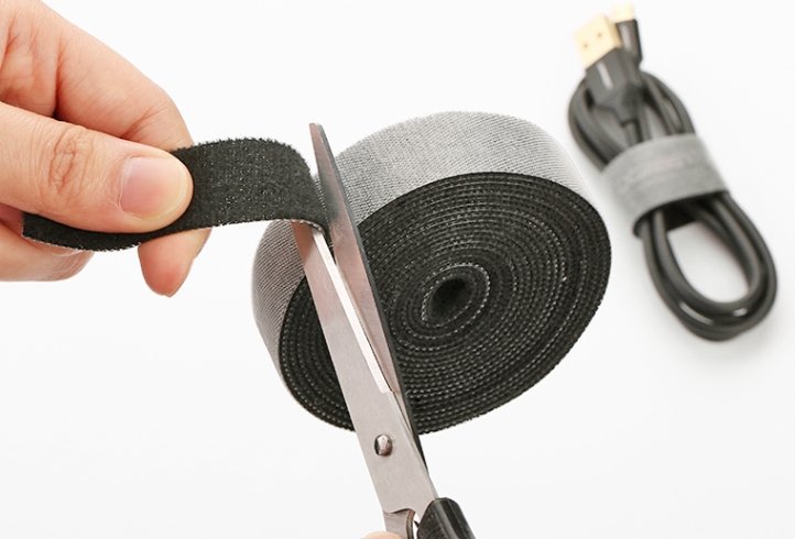 Velcro Cable Organiser - 2 Metre Roll - Organisation Station AU