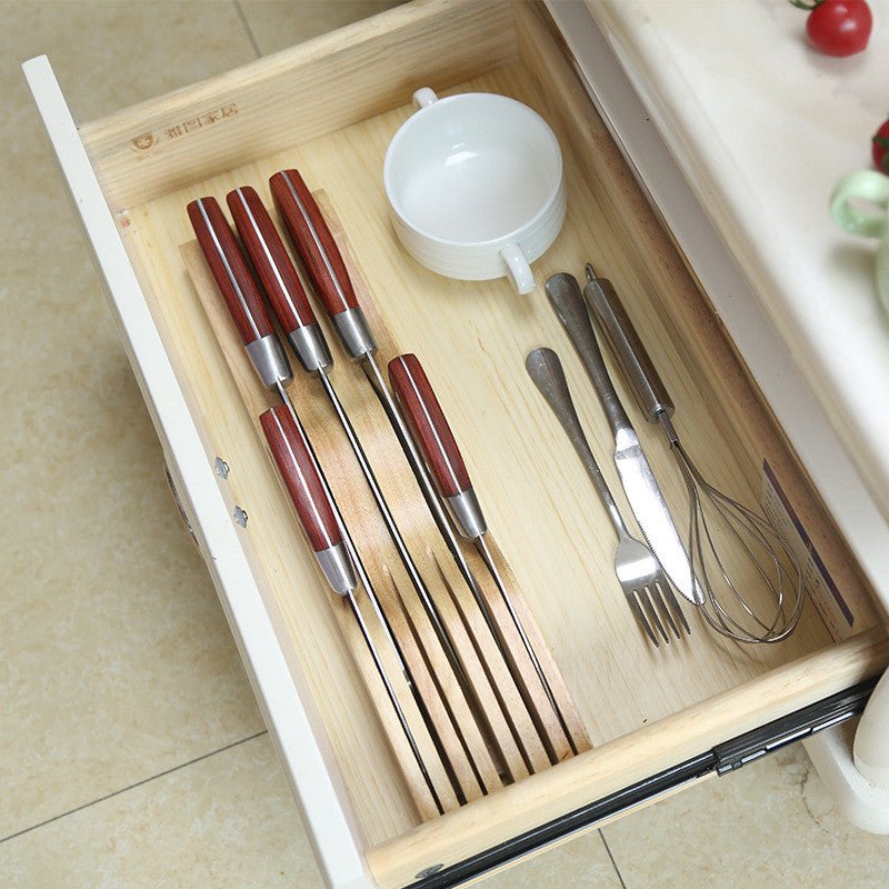 Wooden Knife Holder - Organisation Station AU
