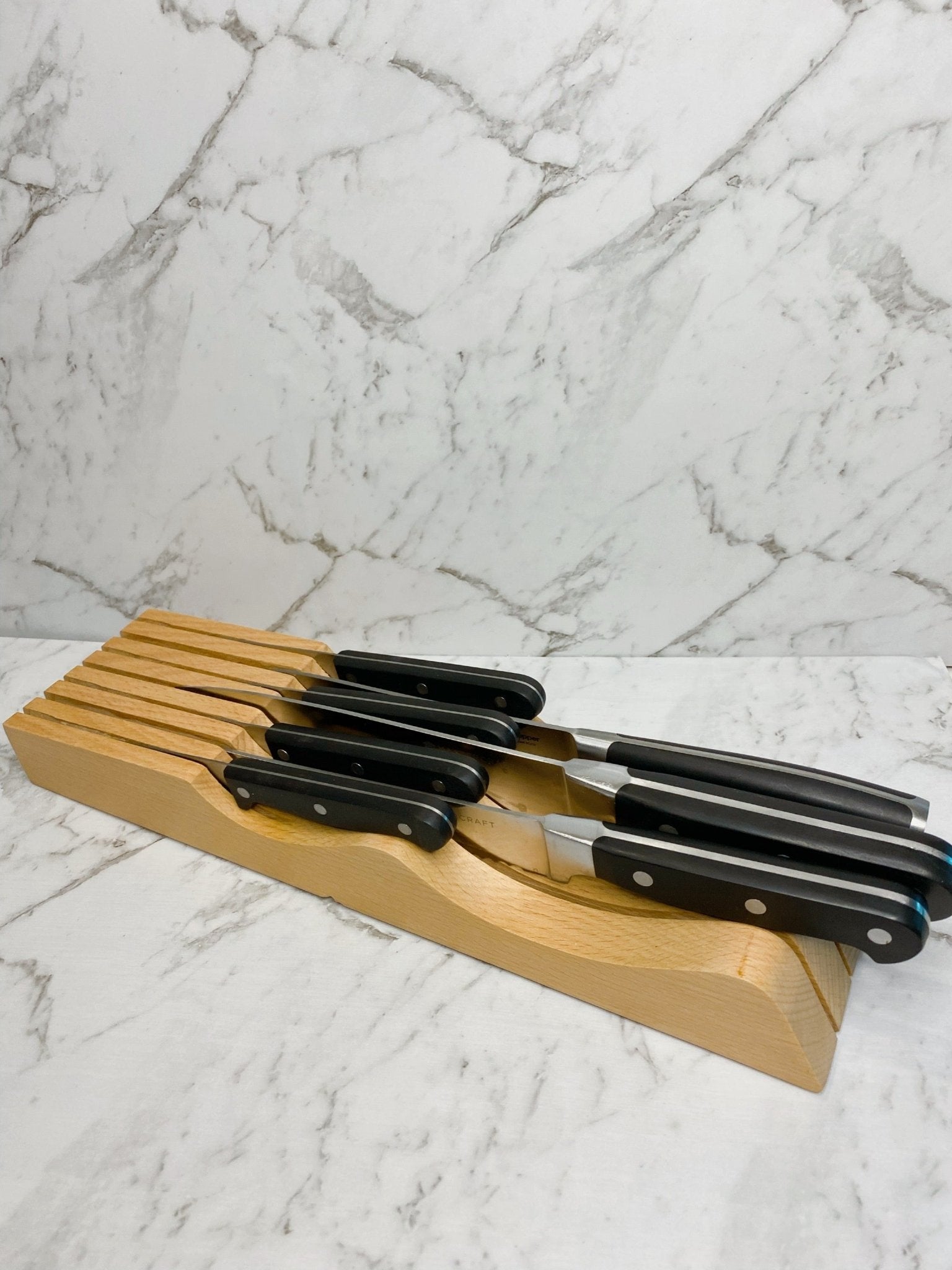 Wooden Knife Holder - Organisation Station AU