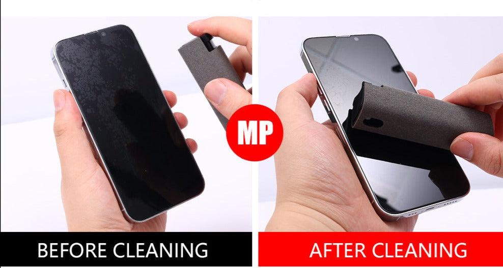 Screen cleaning device