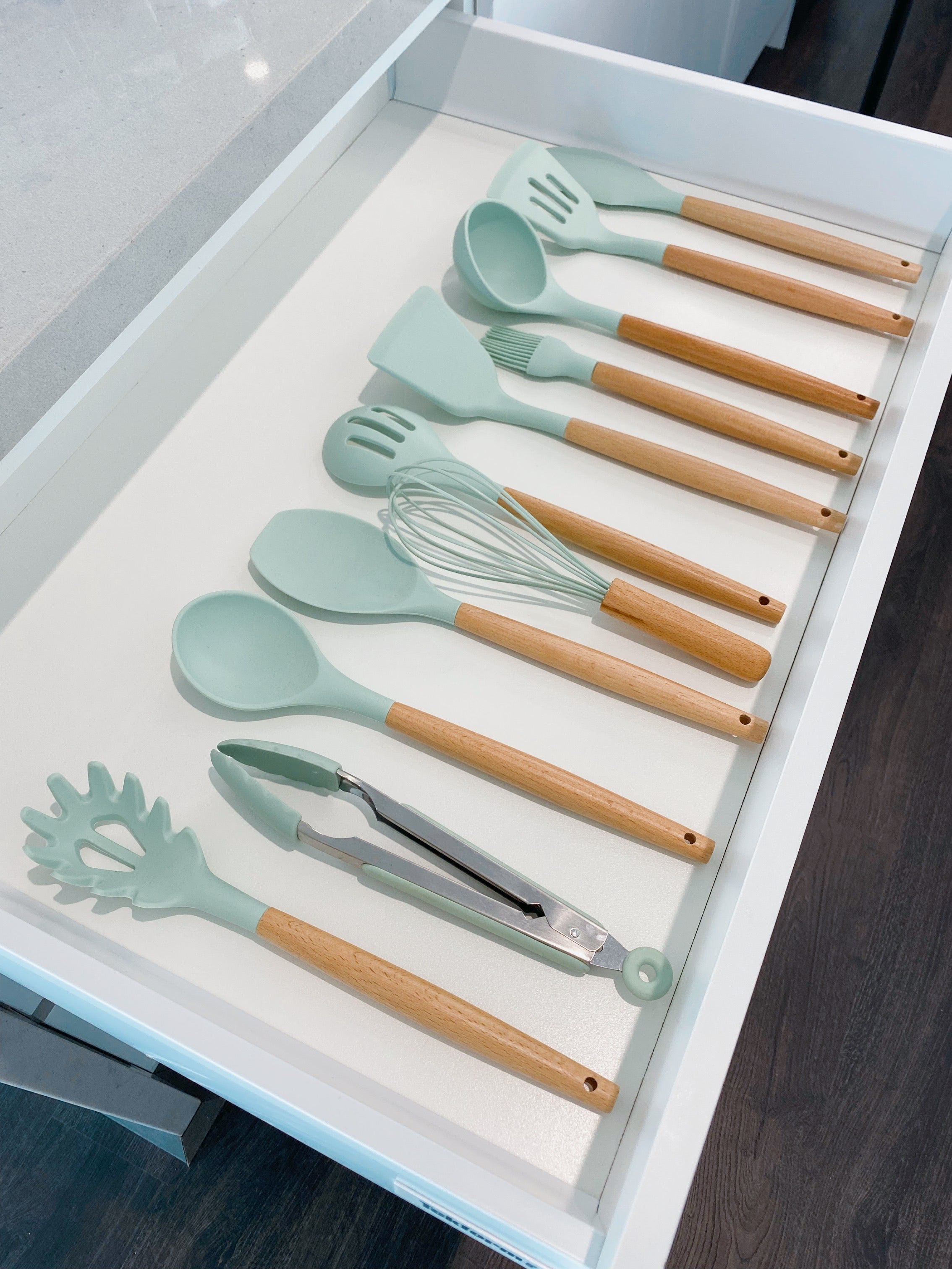Mint Kitchen Utensil Set – Organisation Station AU