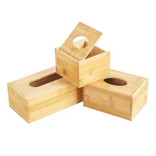 Bamboo Tissue Box - Organisation Station AU