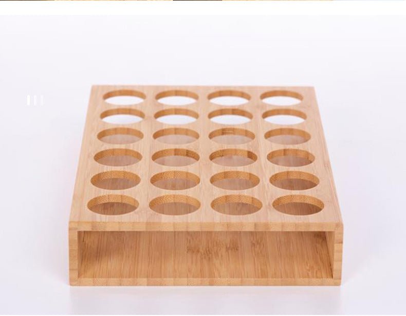 Essential Oil Bamboo Display Stand - Organisation Station AU