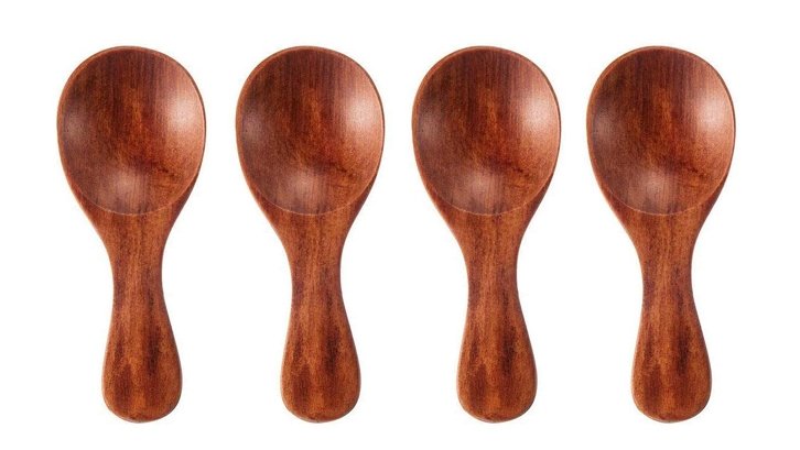 Small Wooden Spoons - Set of 4 - Organisation Station AU